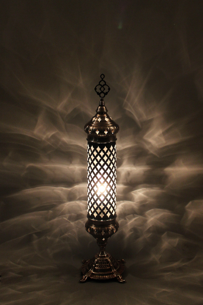 Decorative Blown Glass Table Lamp Model 1